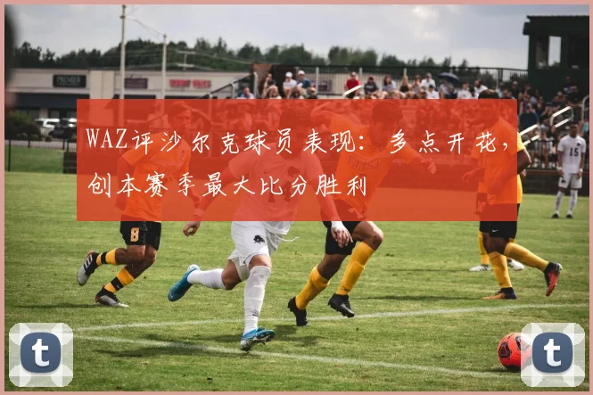 WAZ评沙尔克球员表现：多点开花，创本赛季最大比分胜利